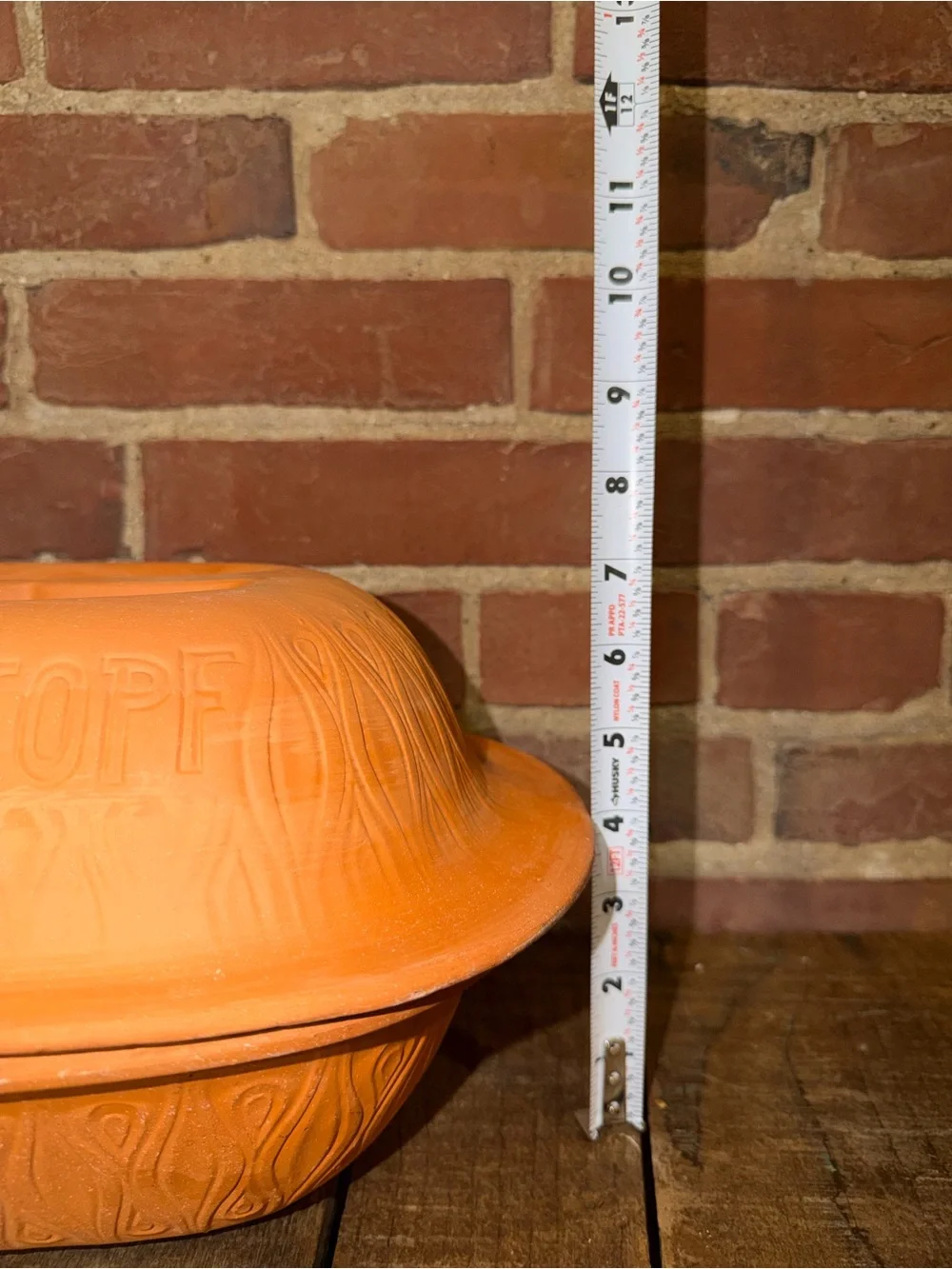 Terracotta Baker in Orange - Oven-to-Table Clay Roaster